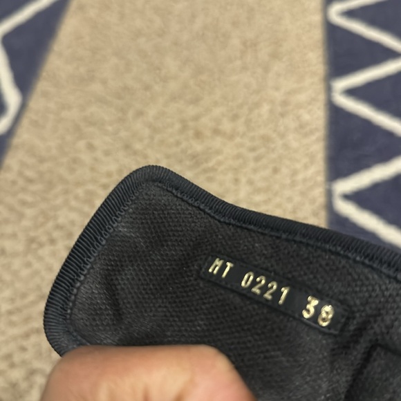 AUTHENTIC Navy blue DIOR FLAT SLIDE - Picture 7 of 9